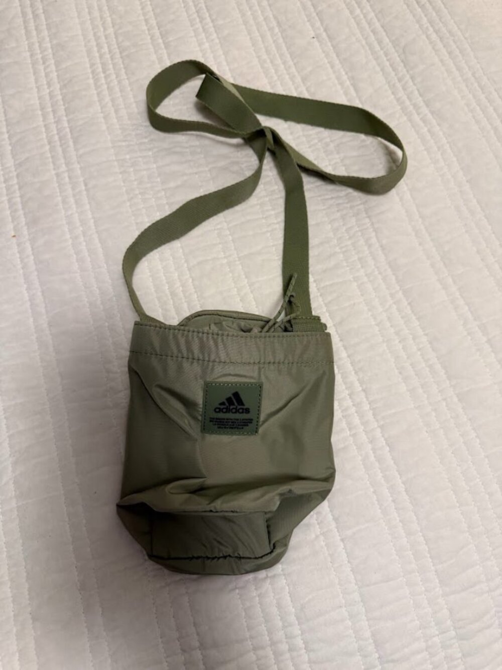 Adidas Travel Running Hydration Crossbody Bag 2.0 Olive Green NEW
